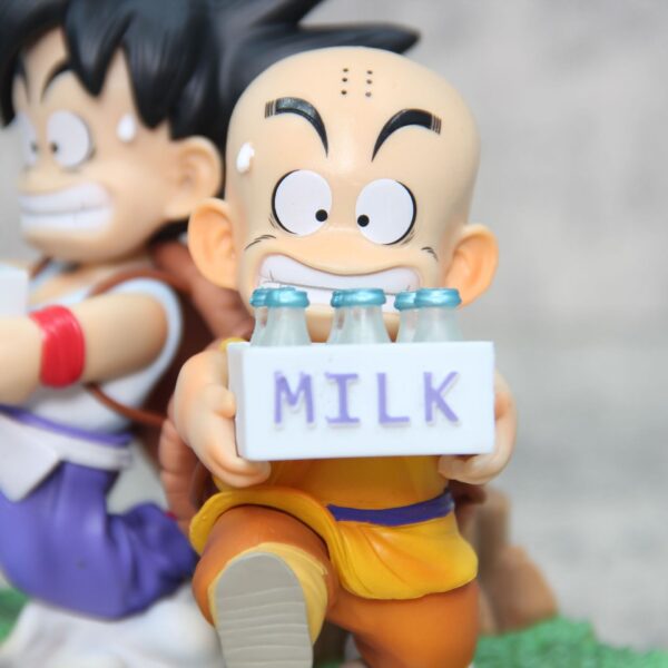 Krillin & Son Goku Milk Cultivation DRAGON BALL Z DBZ 14cm Figure Figur - Image 7