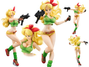 Launch Golden Hair DRAGON BALL GALS 19cm Figure Figur