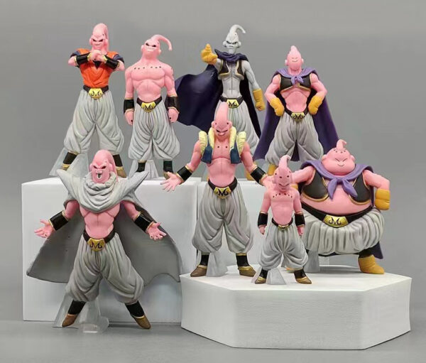 Set 8pcs Majin Buu Dragon Ball Z DBZ 5-10cm Figure Figur - Image 2