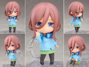 Nendoroid Nakano Miku The Quintessential Quintuplets 10cm Figure Figur Toy