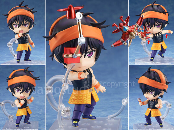 Narancia Ghirga Golden Wind JoJo's Bizarre Adventure Nendoroid 10cm Figure Figur - Image 2