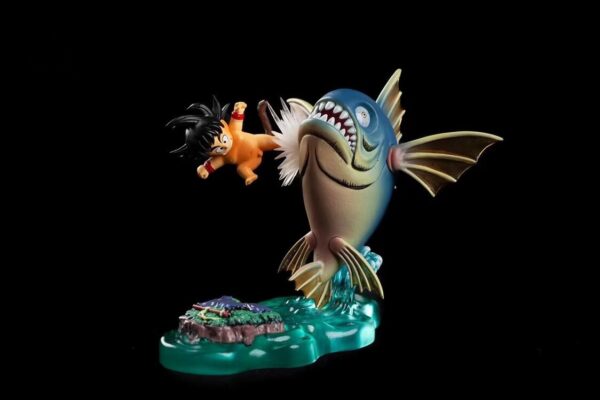 Son Goku KO Fish Dragon Ball Z 6x8cm Figure Figur - Image 3