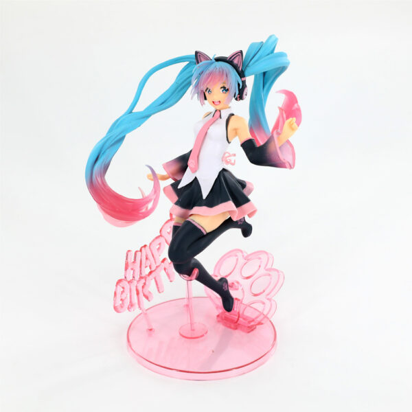 Hatsune Miku Birthday 2021 Happy Cat 22cm Figure Figur - Image 3
