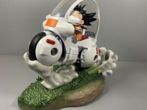 Son Goku Moto Bike NO.9 DRAGON BALL Z DBZ 21.5cm Figure Figur