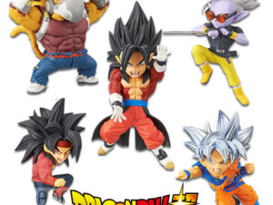 Set 5pcs Super Dragon Ball Heroes WCF vol.5 9cm Figure Figur