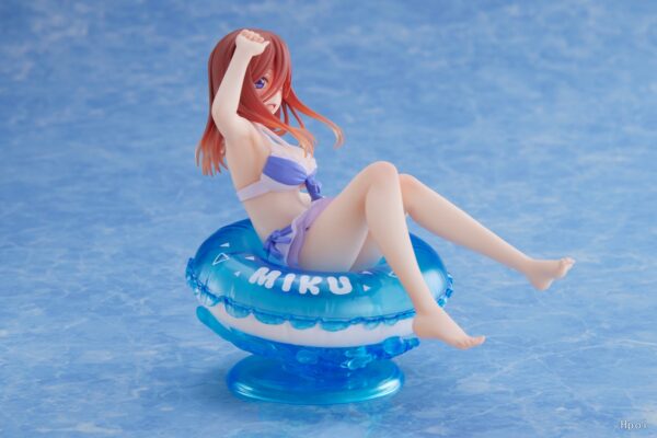 The Quintessential Quintuplets Aqua Float Girls Miku Nakano 10cm Figure Figur Toy - Image 9