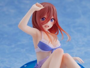 The Quintessential Quintuplets Aqua Float Girls Miku Nakano 10cm Figure Figur Toy