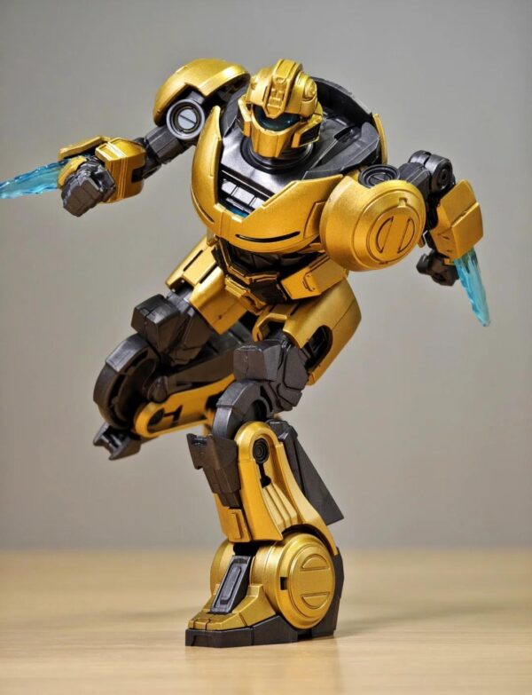 Blokees Transformers Champion Classic Class Version One B-127 Bumblebee Buildable Model Kit Action Figure In Box - Image 6