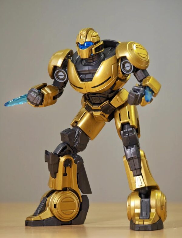 Blokees Transformers Champion Classic Class Version One B-127 Bumblebee Buildable Model Kit Action Figure In Box - Image 7