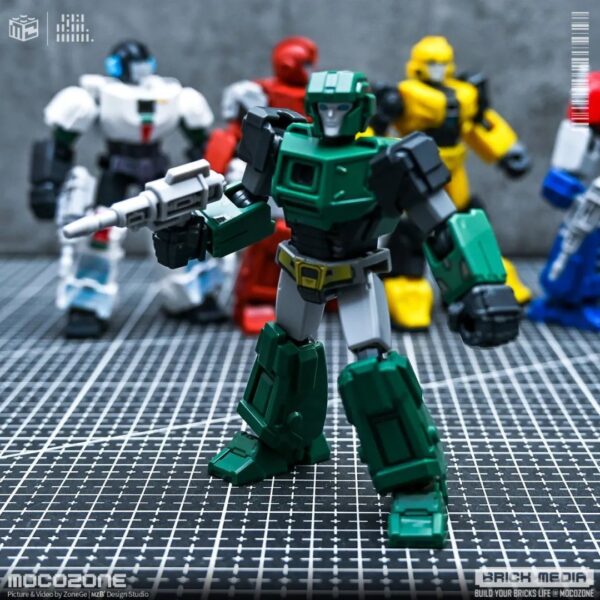 Blokees Transformers Galaxy Version 05 One Hound Buildable Model Kit Action Figure In Box - Image 2
