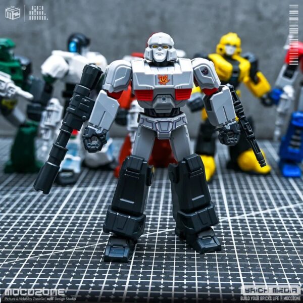 Blokees Transformers Galaxy Version 05 One Megatron Buildable Model Kit Action Figure In Box - Image 4