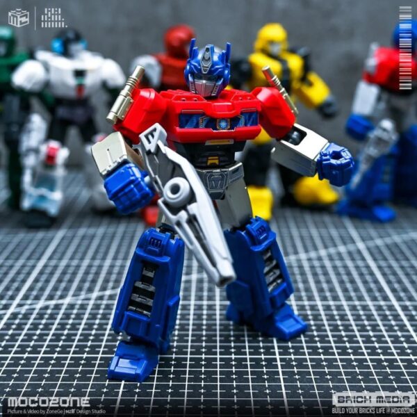 Blokees Transformers Galaxy Version 05 One Optimus Prime Buildable Model Kit Action Figure In Box - Image 4