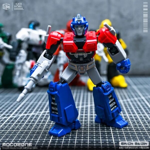 Blokees Transformers Galaxy Version 05 One Orion Pax Buildable Model Kit Action Figure In Box - Image 3