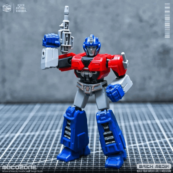 Blokees Transformers Galaxy Version 05 One Orion Pax Buildable Model Kit Action Figure In Box - Image 2