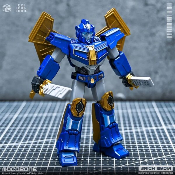 Blokees Transformers Galaxy Version 05 One Sentinel Prime Buildable Model Kit Action Figure In Box