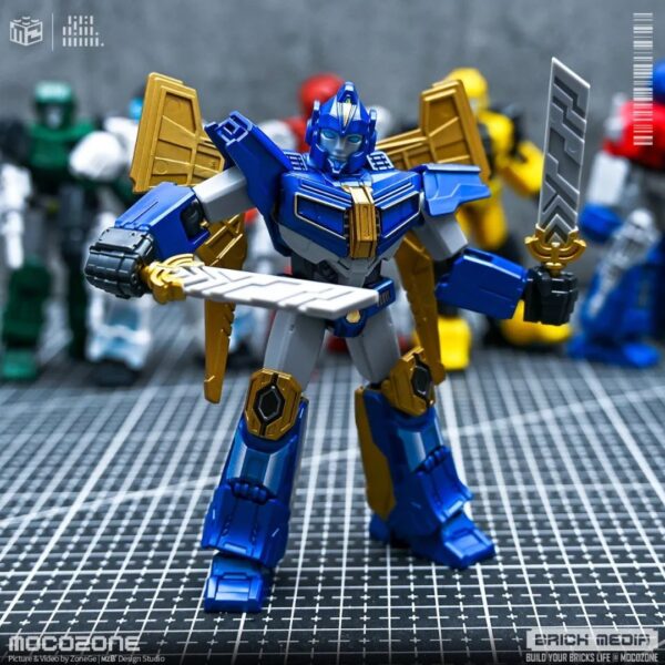 Blokees Transformers Galaxy Version 05 One Sentinel Prime Buildable Model Kit Action Figure In Box - Image 3