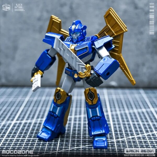 Blokees Transformers Galaxy Version 05 One Sentinel Prime Buildable Model Kit Action Figure In Box - Image 2