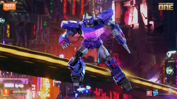 Shockwave Transformers One Blokees Classic Class Champion Figure Figur Toy In Box - Image 3